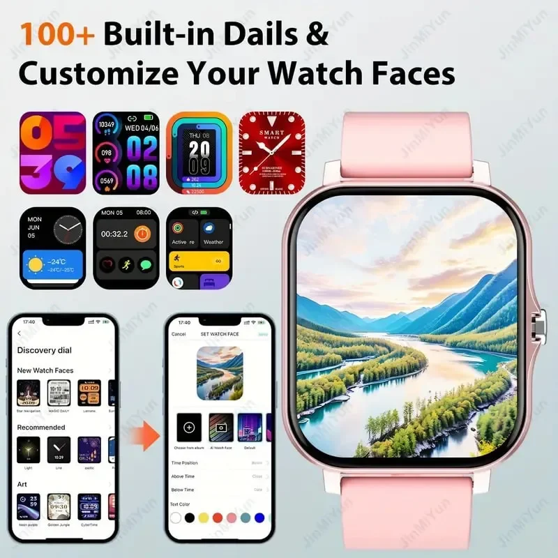Sports Equipment In Spanish - Smart Watch 1.83inch Full touch screen