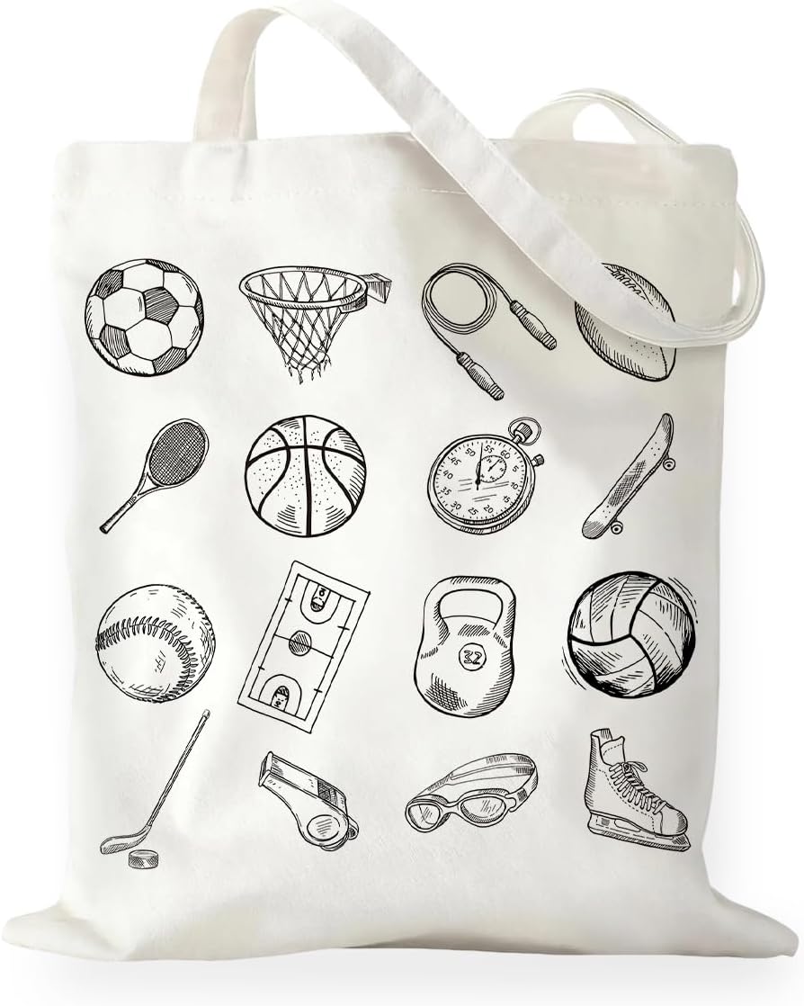 Sports Equipment Shop - All Sports Equipment Hand Drawn Print