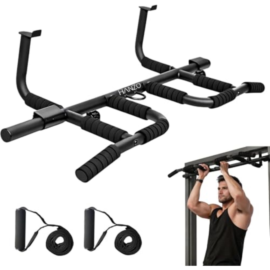 Sports Equipment For Home - Doorway Pull Up Bar Set with