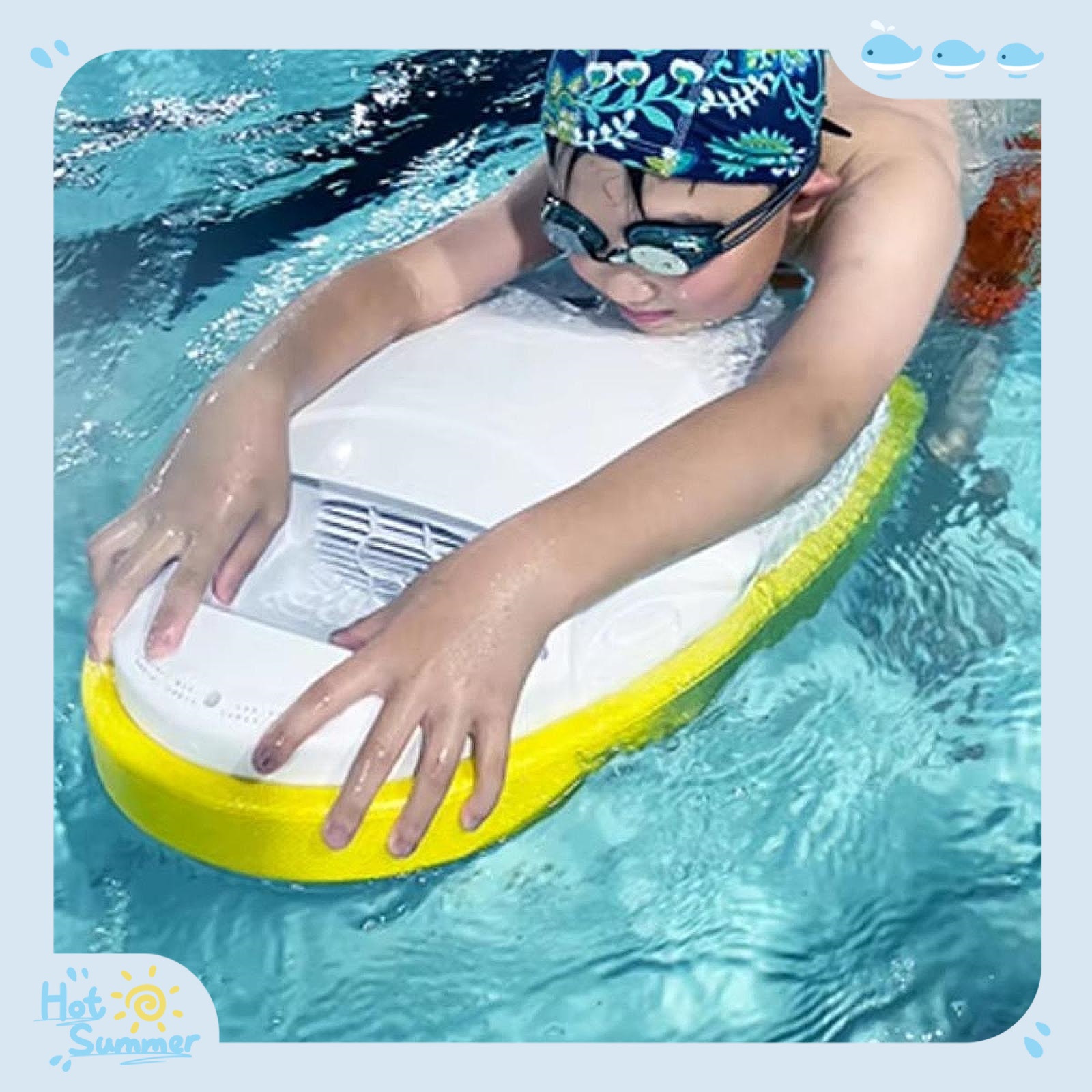 Swimming Kickboard - Electric Swimming Kickboard for Beginners Parent