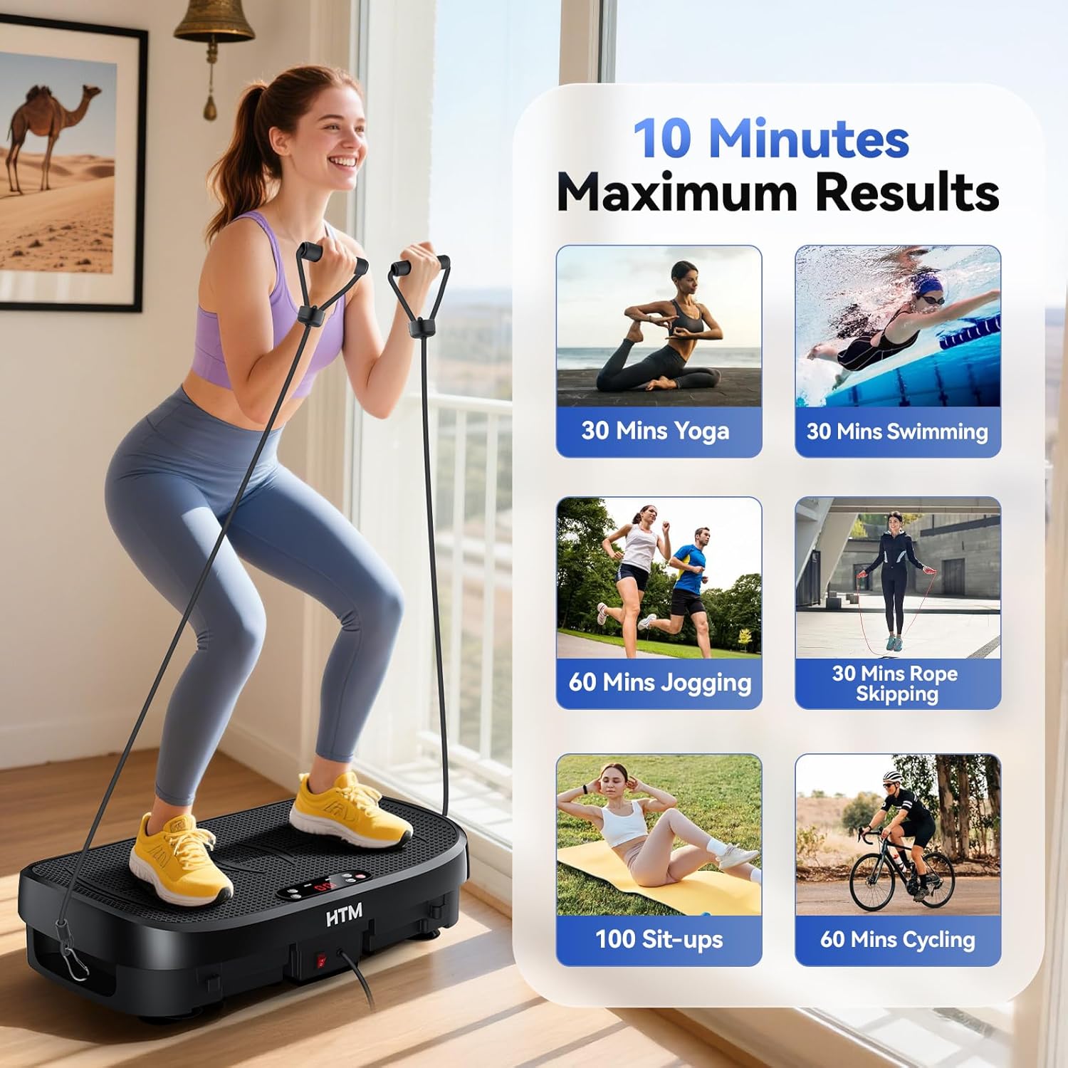 Vibration Plate Fat Burning Fi - Sports Equipment Online recension och pris