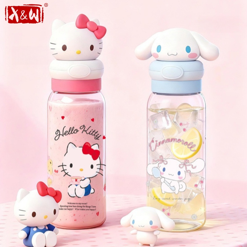 X&W Sanrio 550ml Water Cup Car - Xin Sports Equipment recension och pris