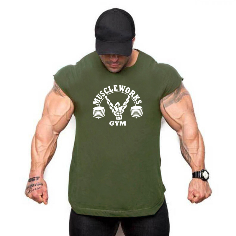 New Summer Brand Vest Cotton G - Sports Equipment Shop recension och pris