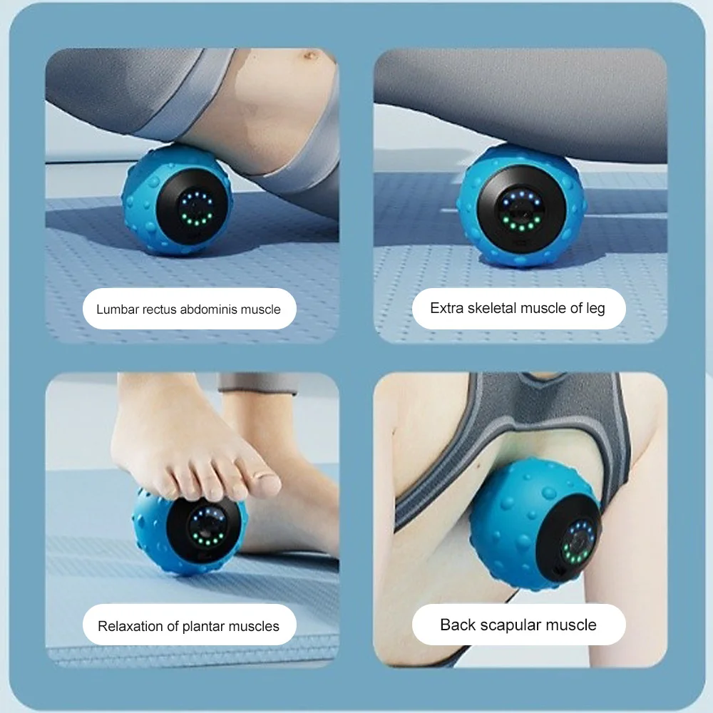 New Vibrating Massage Ball Ele - Sports Equipment Online recension och pris