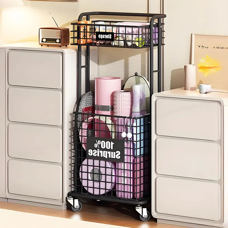 Home With Wheels Yoga Mat Stor - Sports Equipment Cart recension och pris