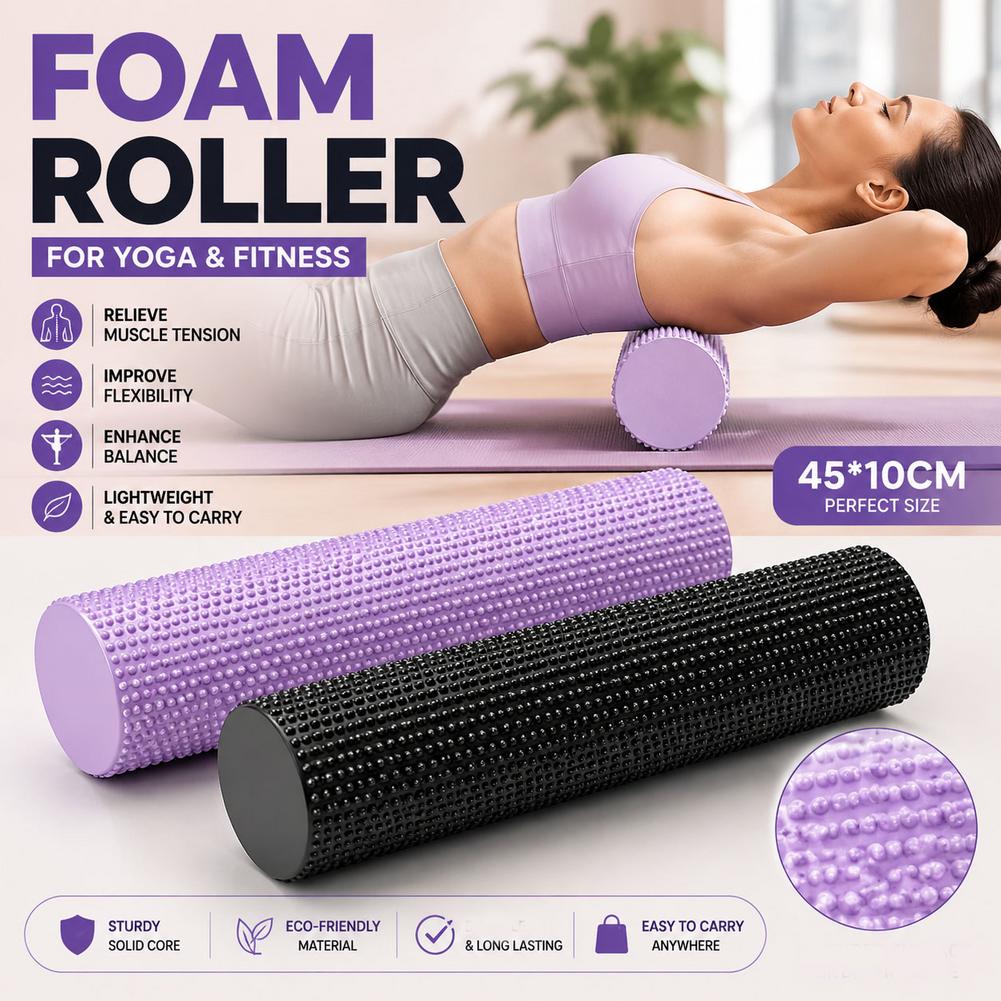 Yoga Foam Roller EVA High Dens - Sports Equipment For Home recension och pris
