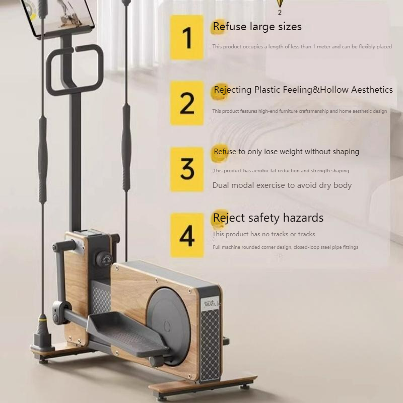 Elliptical Machine Small Woode - Sports Equipment For Home recension och pris