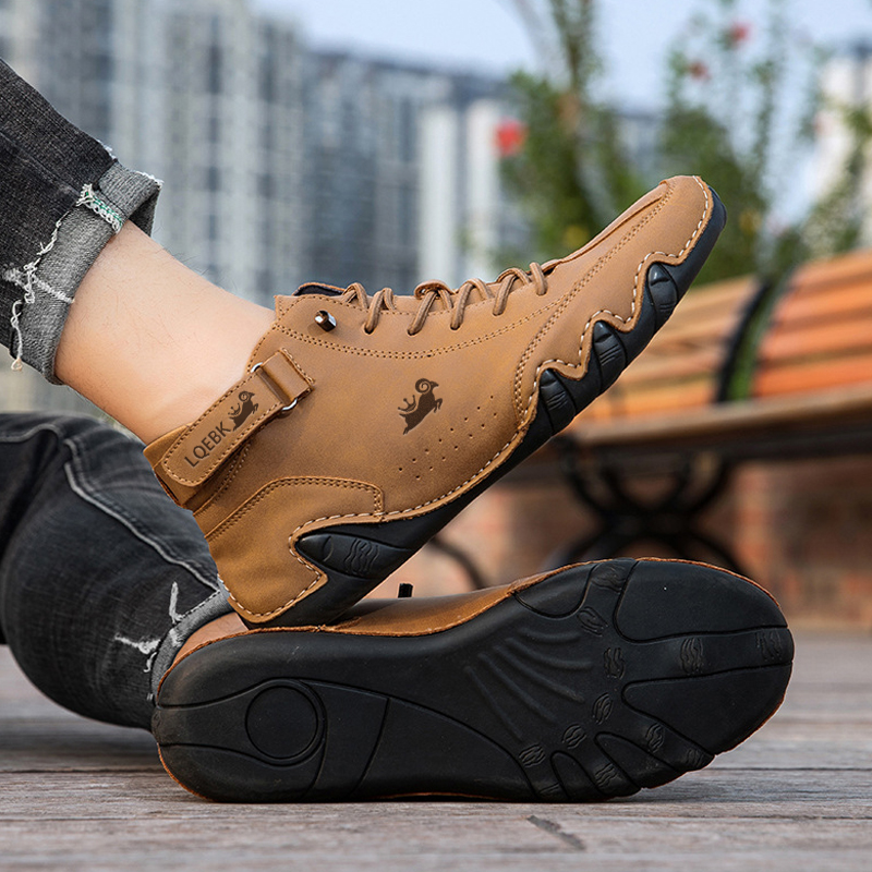 Leather Shoes for Men Casual S - Sports Equipment Brands recension och pris
