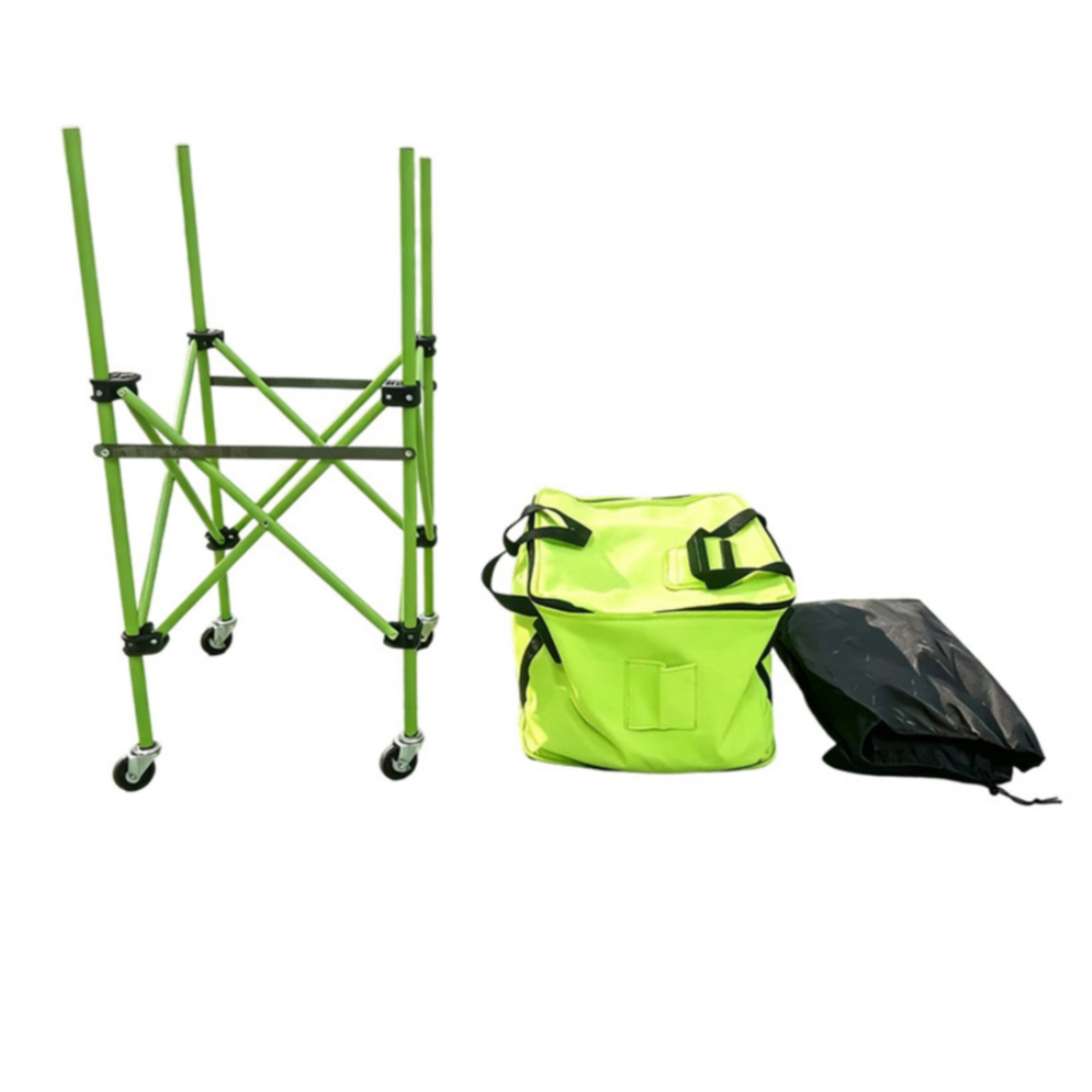 Folding Ball Cart Portable Bal - Sports Equipment Cart recension och pris