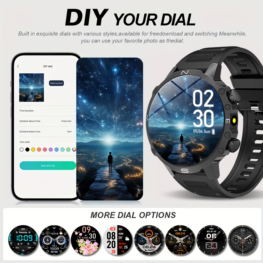 Men's Smartwatch, for iPhone a - Sports Equipment In Spanish recension och pris