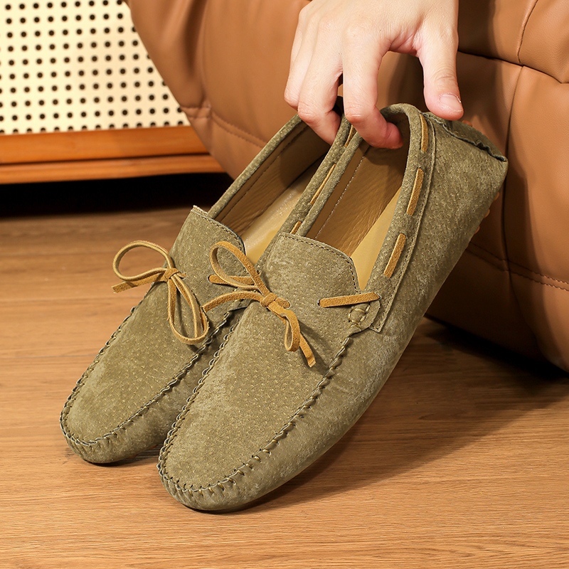 2026 Mens Moccasin Gray Brown  - Sports Equipment Brands recension och pris